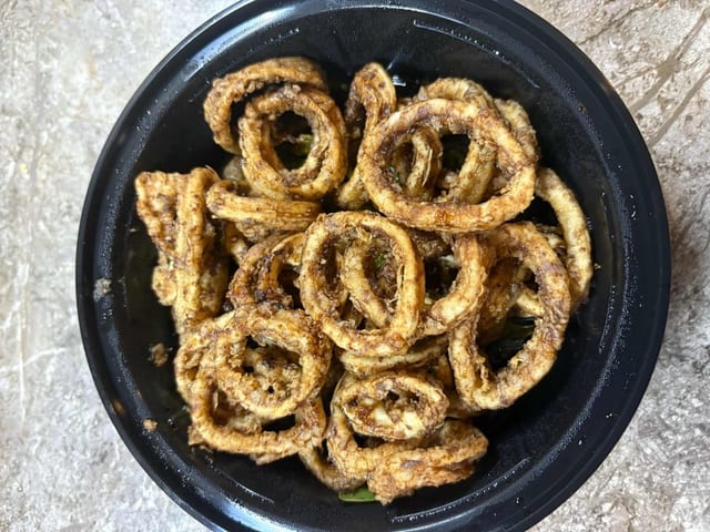 Balsamic Calamari.