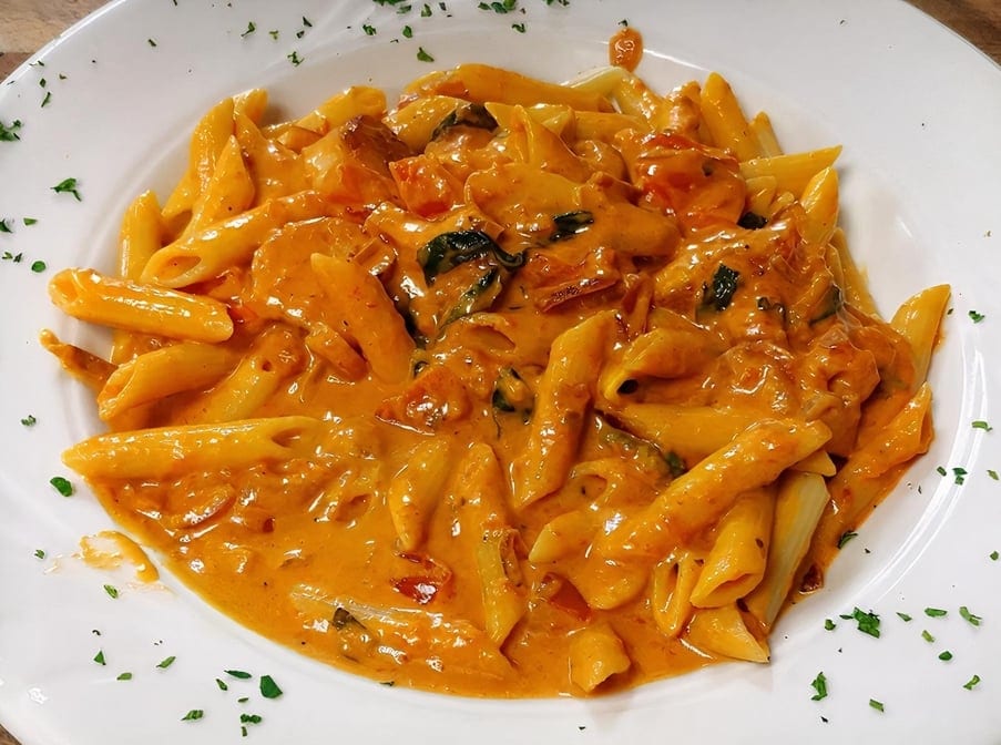 Penne alla vodka.
